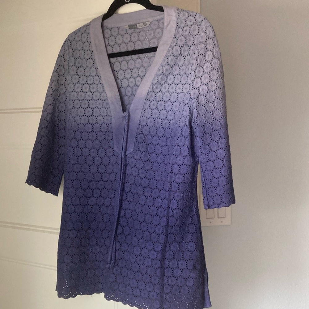 Athleta eyelet top NWOT